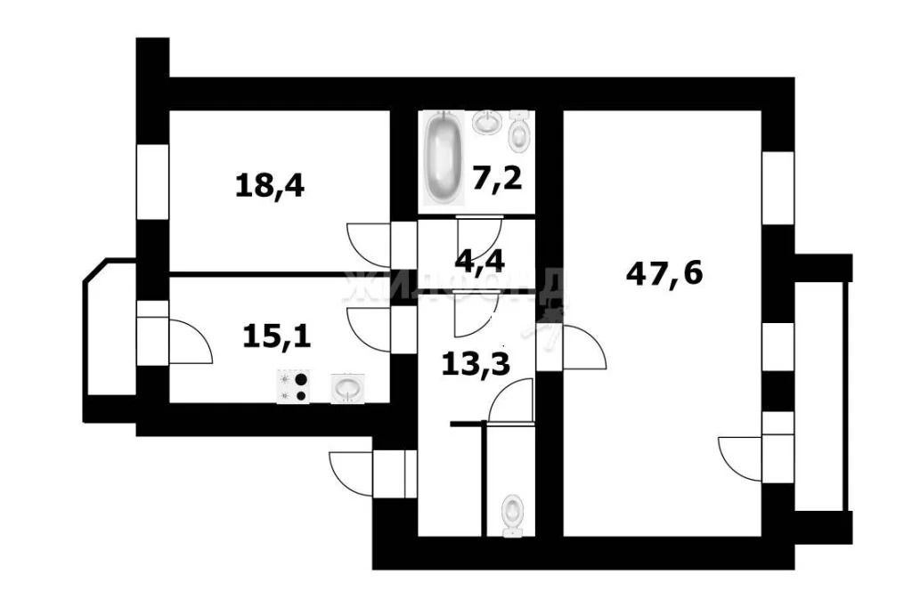 Продажа квартиры, Новосибирск, ул. Толстого - Фото 17