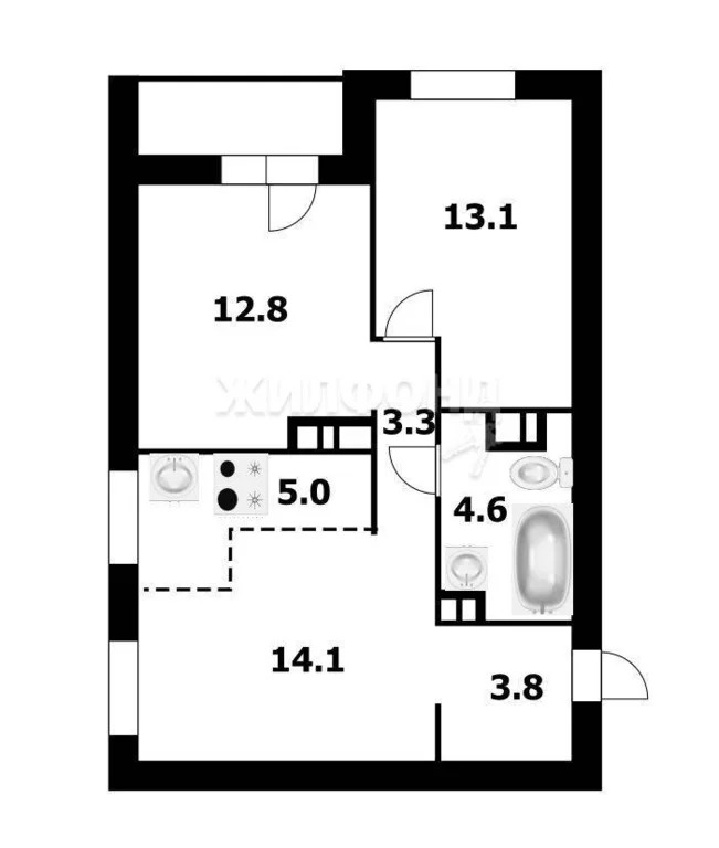 Продажа квартиры, Новолуговое, Новосибирский район, 3-й квартал - Фото 14