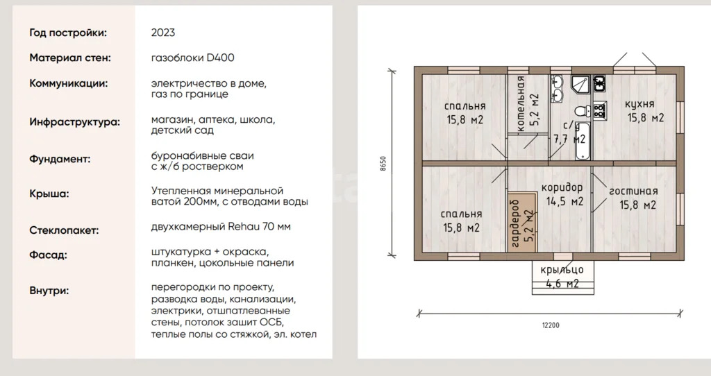 Продажа дома, Домодедово, Домодедово г. о., коттеджный посёлок Рэд - Фото 10