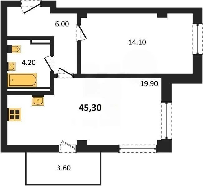 Продажа квартиры в новостройке, Севастополь, ул. Степаняна - Фото 1