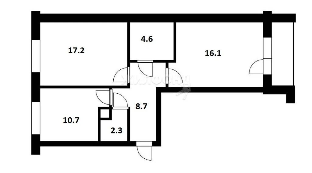 Продажа квартиры, Краснообск, Новосибирский район, жилой комплекс ... - Фото 4