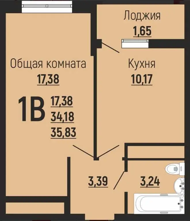 Продаю 1-комнатную квартиру в ЖК «Славянка» - Фото 3