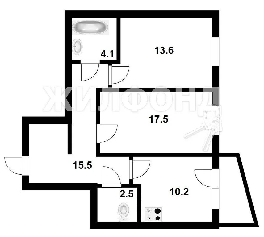 Продажа квартиры, Новосибирск, ул. Гоголя - Фото 11