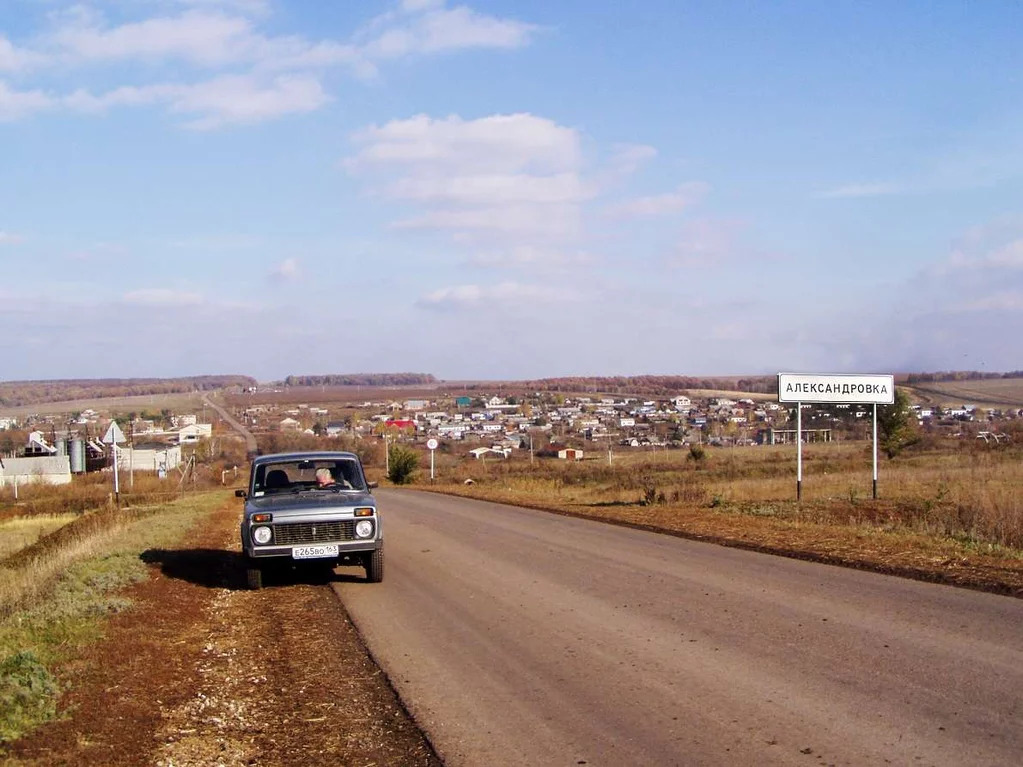 Самарская область карта александровка