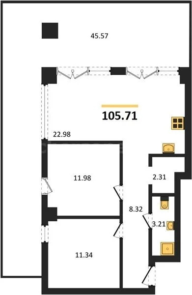 Продажа квартиры в новостройке, Севастополь, ул. Парковая - Фото 1