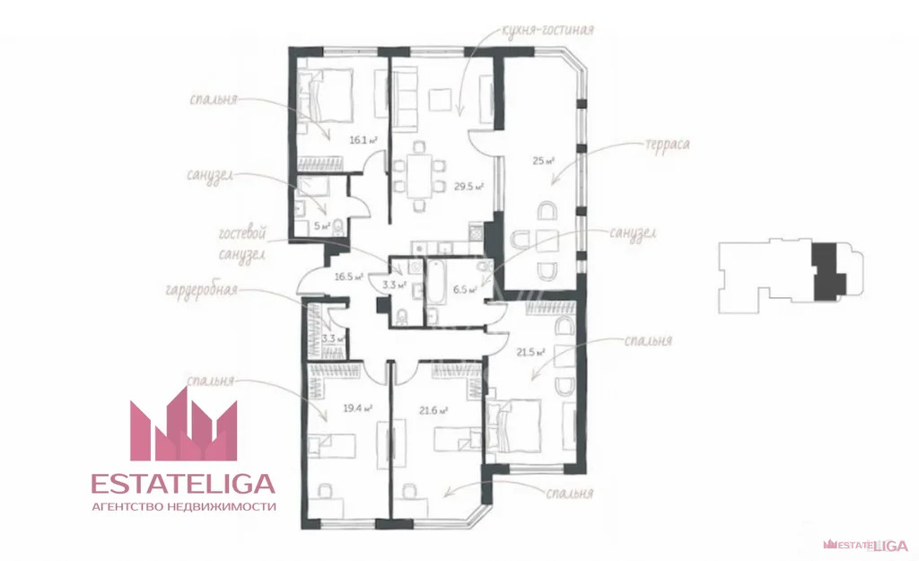 Продажа квартиры, улица Василия Ланового - Фото 2