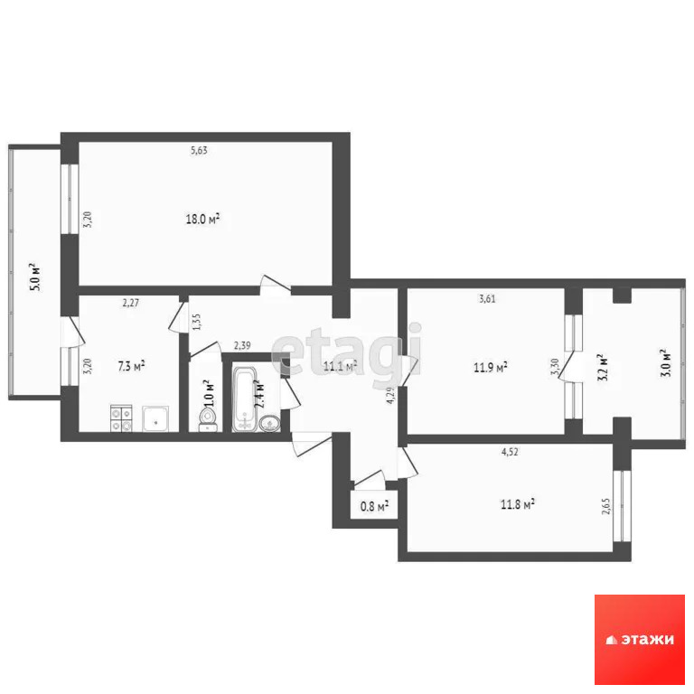 Продажа квартиры, Новофедоровка, Сакский район, ул. Севастопольская - Фото 28