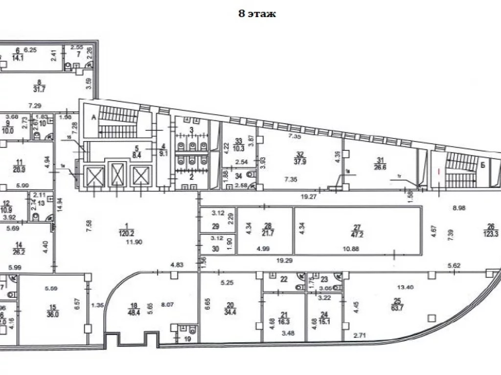 Аренда офиса, м. Проспект Мира, Улица Щепкина, 42с2 - Фото 5