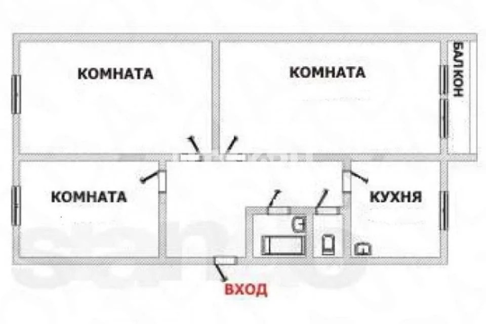 Брежневка план дома