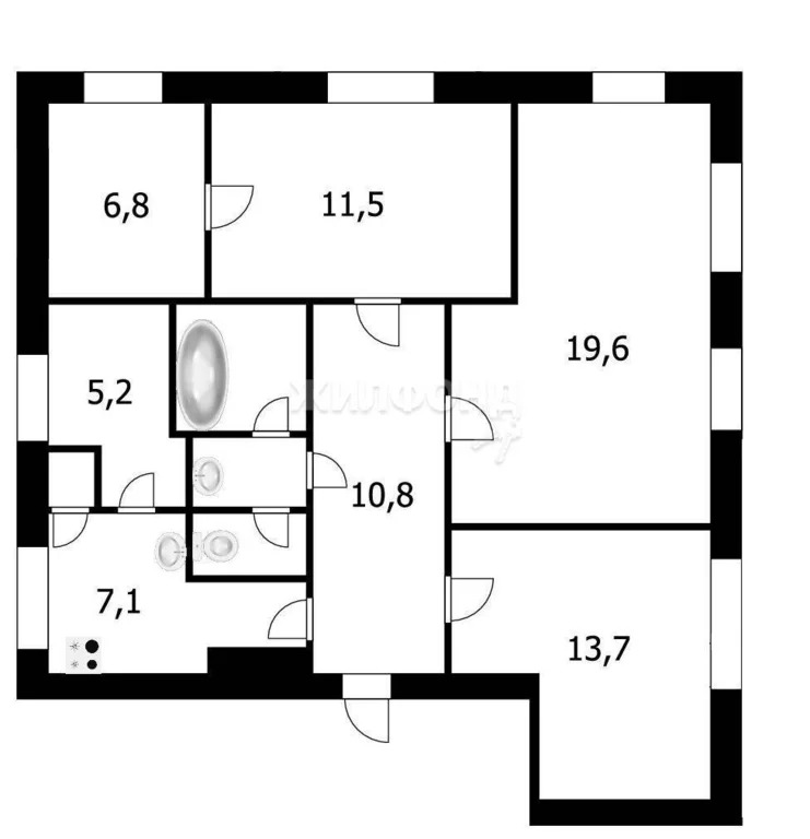 Продажа квартиры, Новосибирск, Красный пр-кт. - Фото 5