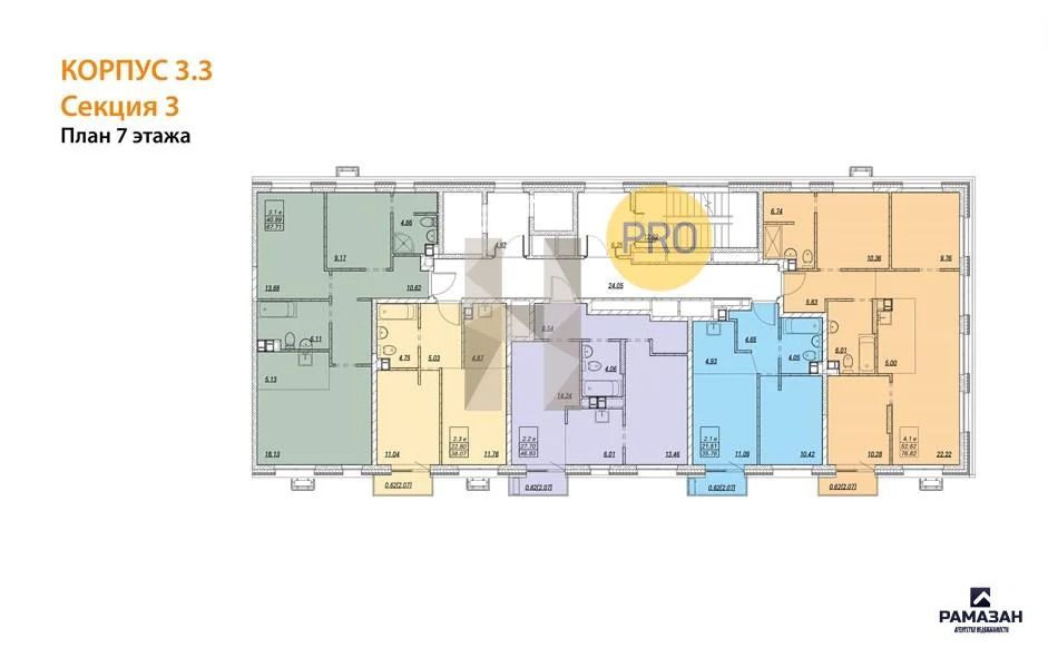 Продажа квартиры в новостройке, Казань, м. Проспект Победы, ... - Фото 8