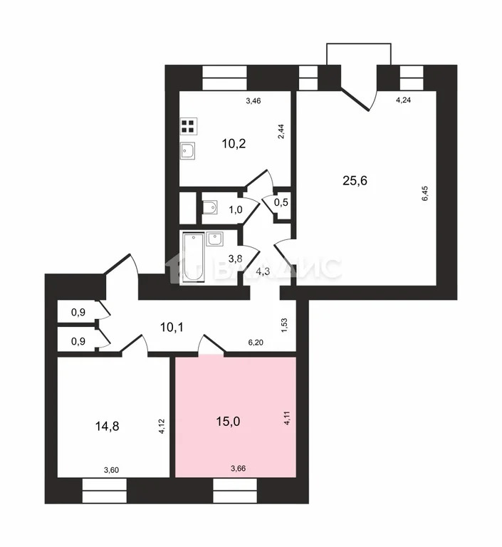 Санкт-Петербург, проспект Стачек, д.67к2, комната на продажу - Фото 11