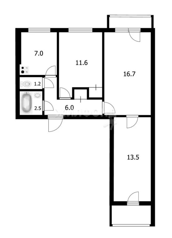 Продажа квартиры, Новосибирск, ул. Толбухина - Фото 8