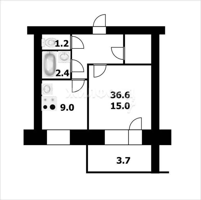 Продажа квартиры, Новосибирск, 3-й переулок Крашенинникова - Фото 6