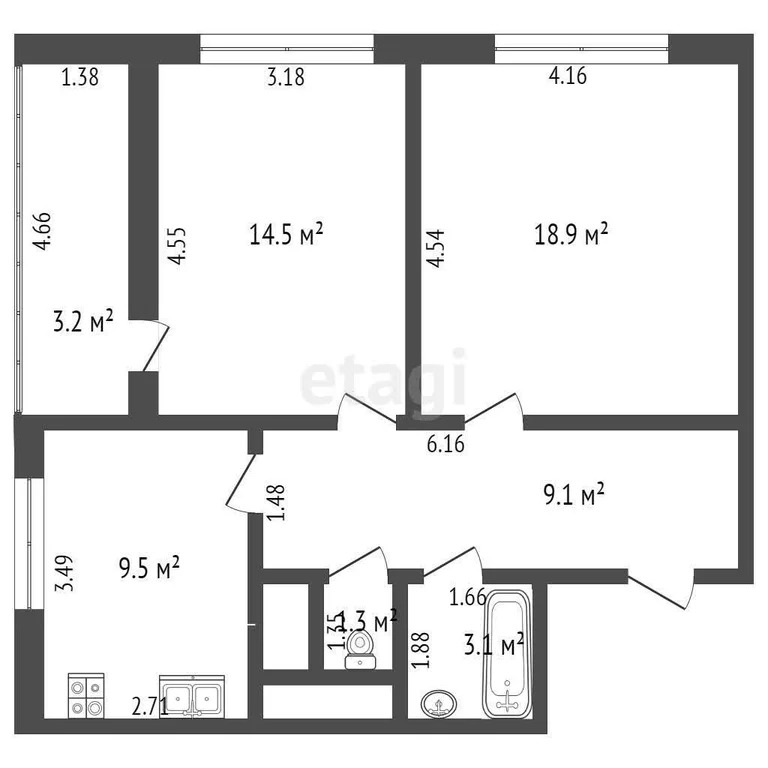 Продажа квартиры, Обручева, 7 - Фото 13