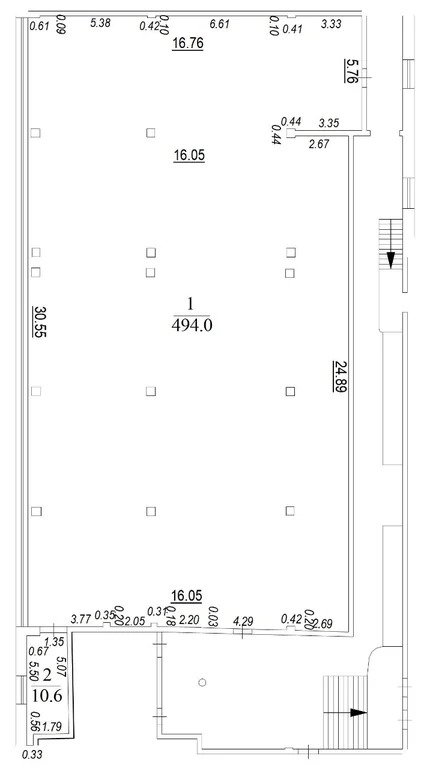 Продажа офиса 494 м2 - Фото 2