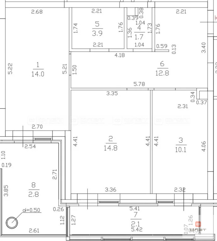 Продажа квартиры, Казань, ул. Приволжская (Аракчино) - Фото 48