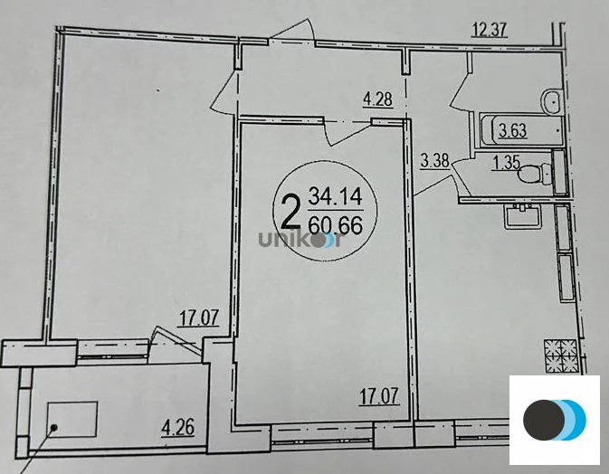 Продажа квартиры, Уфа, улица Валерия Лесунова - Фото 4