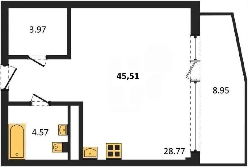 Продажа квартиры в новостройке, Севастополь, ул. Летчиков - Фото 1