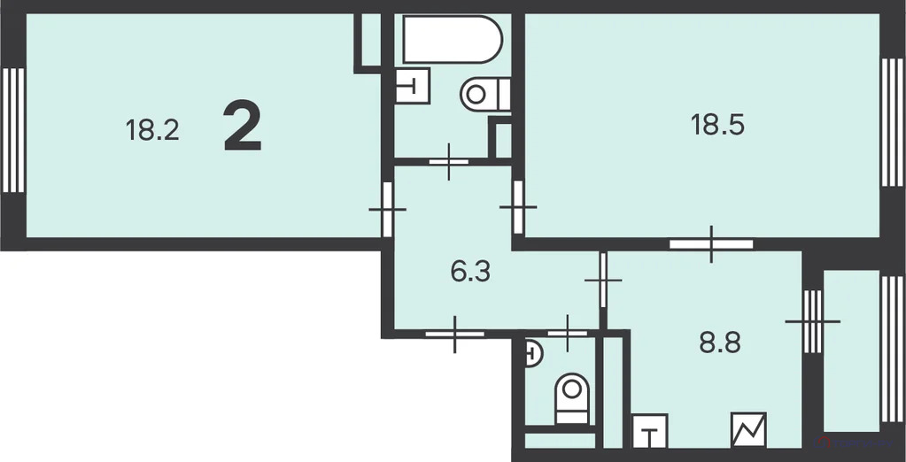 Продажа квартиры, улица Маршала Еременко - Фото 6
