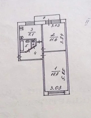 Практичная 2-х к. квартира, 45 м.кв. - Фото 13