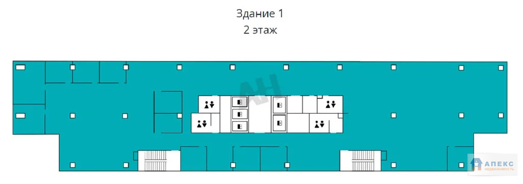 Аренда офиса 1300 м2 Химки Ленинградское шоссе в бизнес-центре класса ... - Фото 8