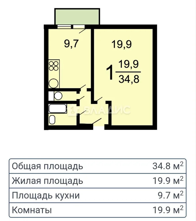 Москва, Путевой проезд, д.42, 1-комнатная квартира на продажу - Фото 1