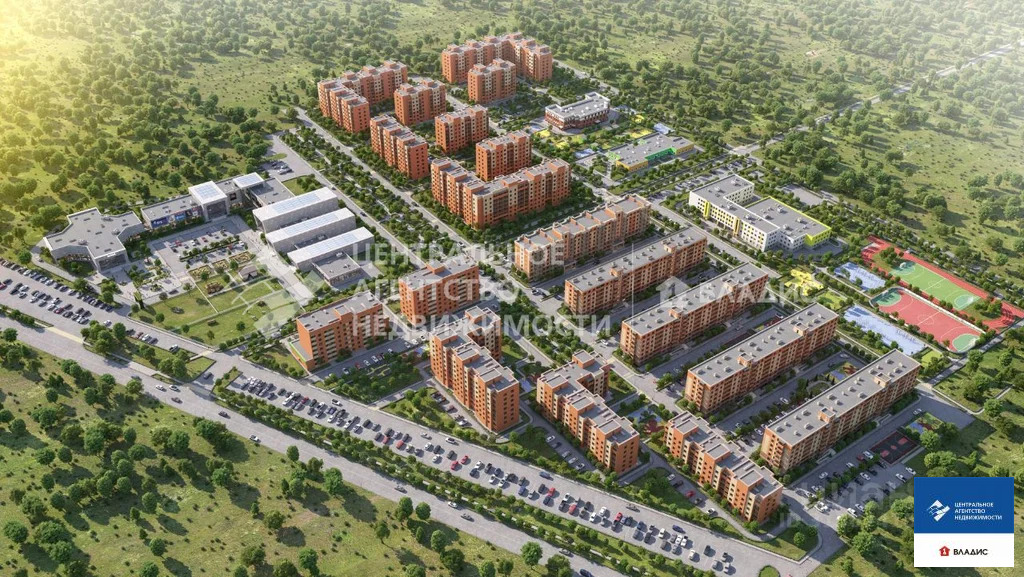 Продажа квартиры, Дядьково, Рязанский район, жилой комплекс Окские ... - Фото 3