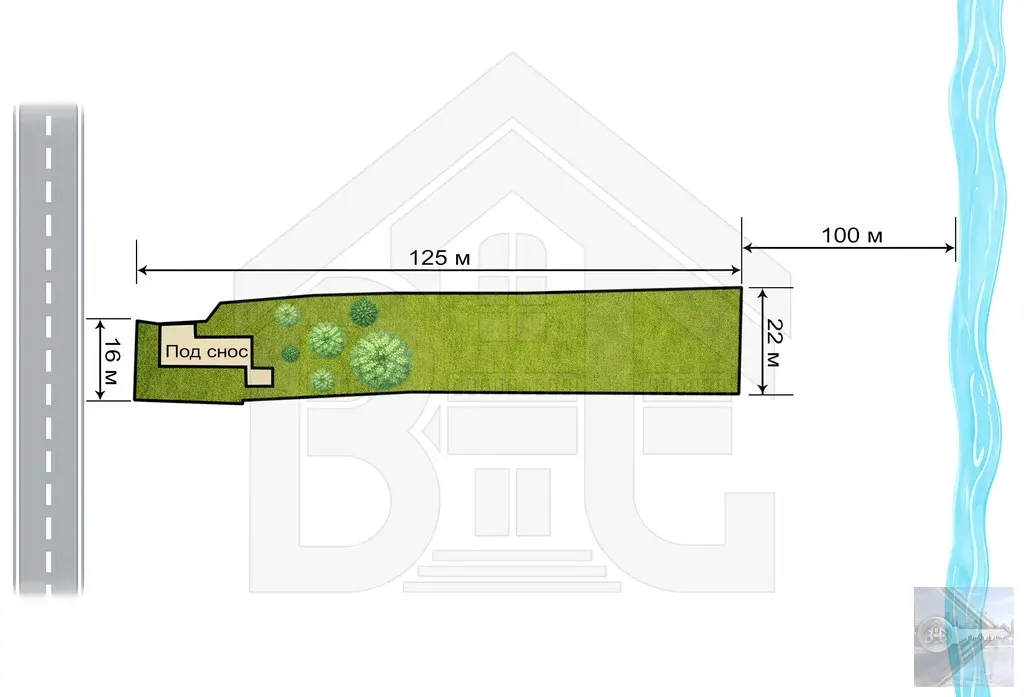 Продается участок у реки - Фото 8