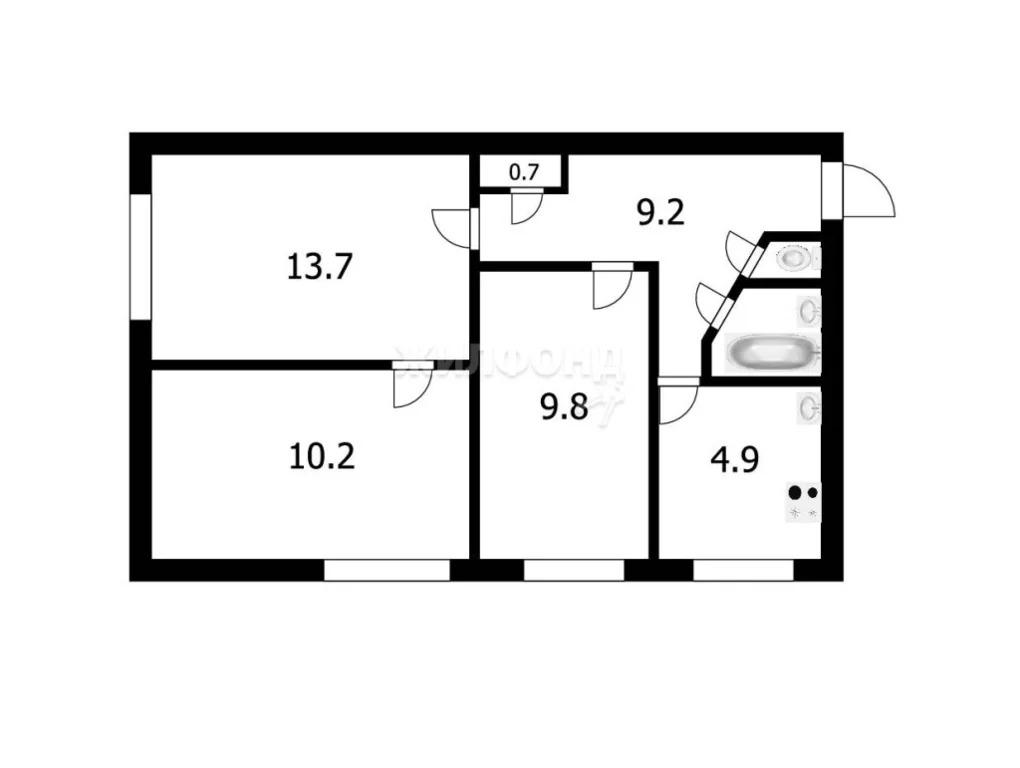 Продажа квартиры, Новосибирск, ул. Забалуева - Фото 12