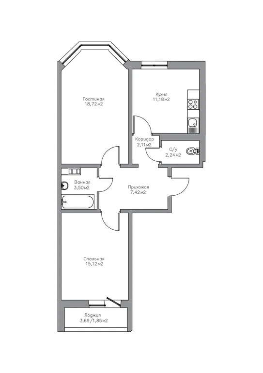 Продажа квартиры в новостройке, Оренбург, Победы пр-кт. - Фото 3