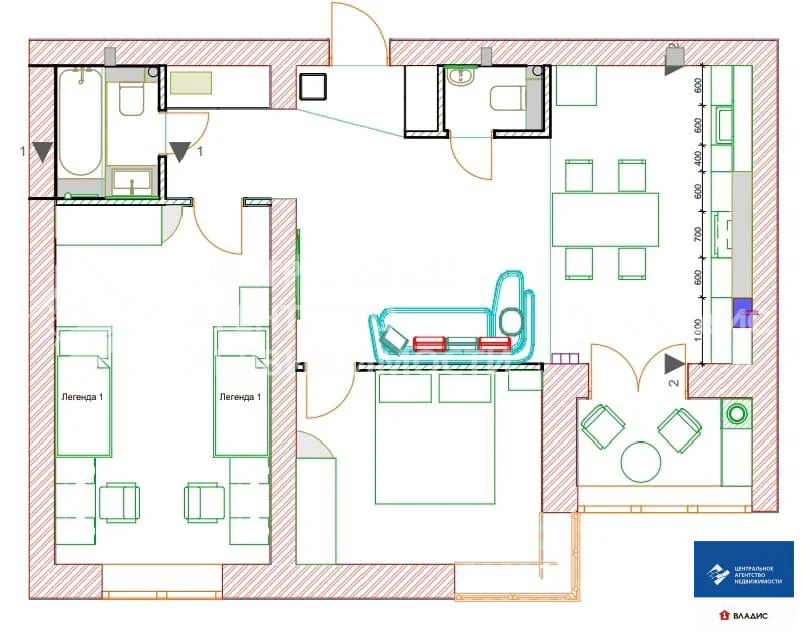 Продажа квартиры, Рязань, жилой комплекс Дружба - Фото 25