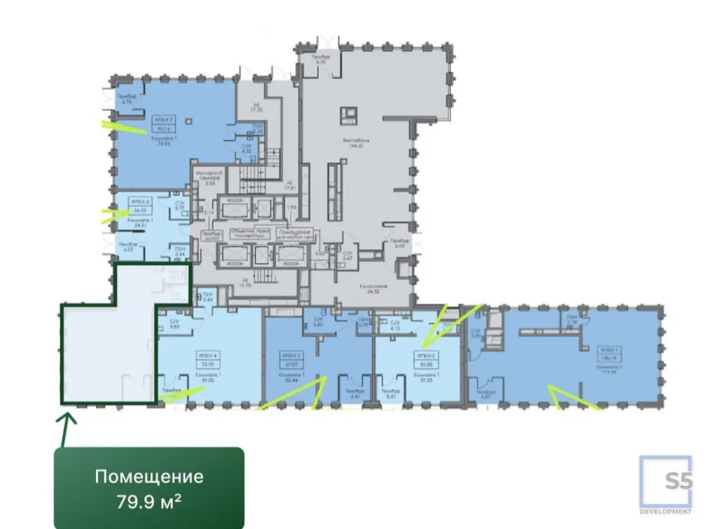 Продажа ПСН, м. Кунцевская, Ивано Франко  к. 4.1 - Фото 1