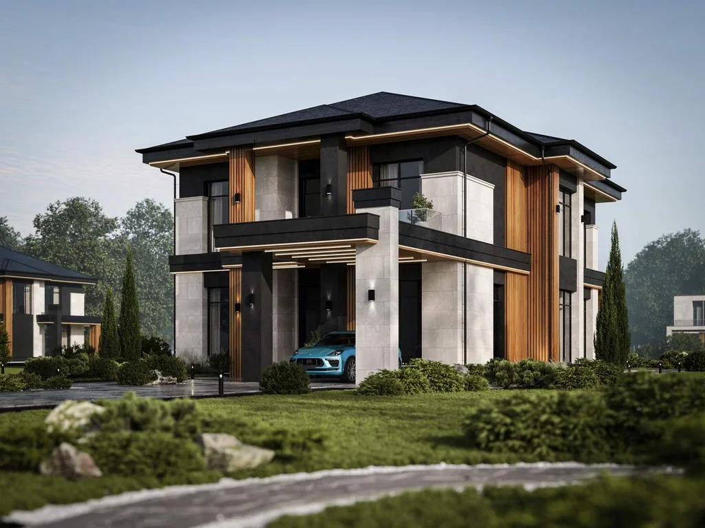 Коттедж 379.1 м2 на участке 13.9 сот. - Фото 1