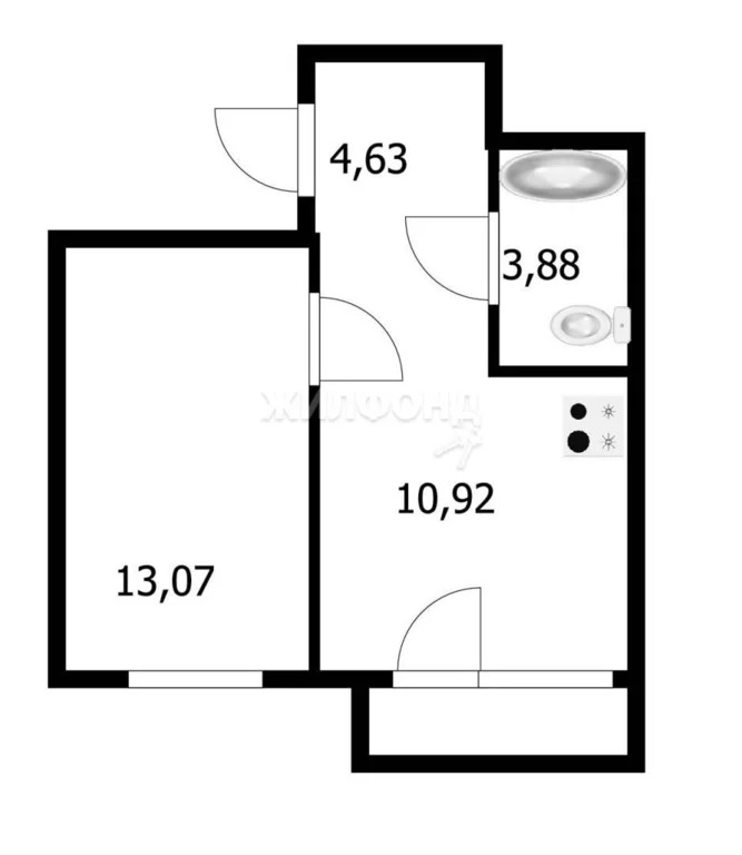 Продажа квартиры, Новосибирск, Василия Клевцова - Фото 15