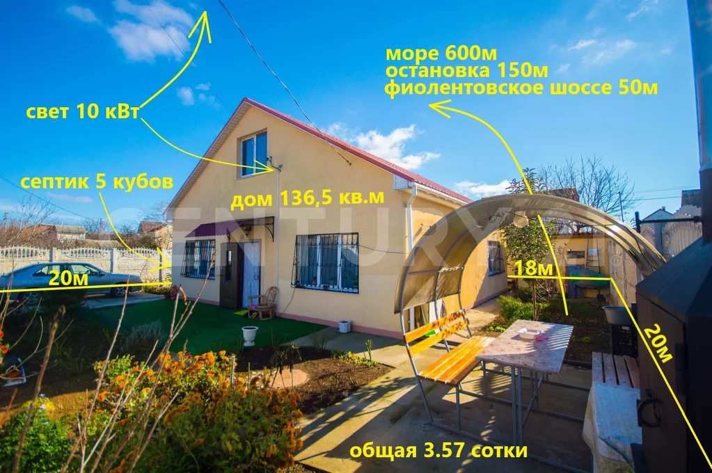 Продажа дома, Севастополь, тсн СНТ Катюша тер. тсн. - Фото 11