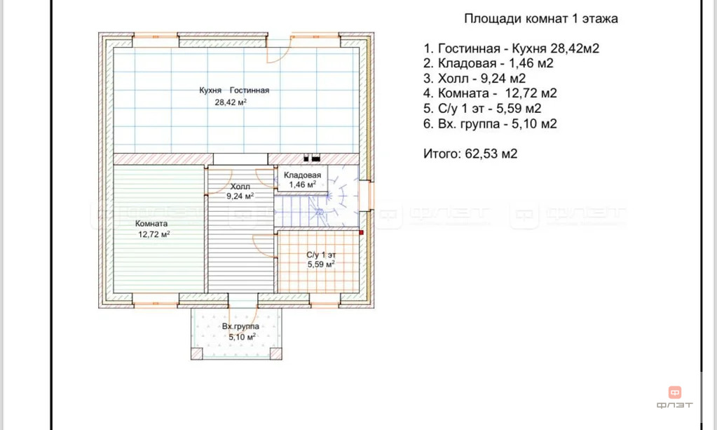 Продажа дома, Конь, Пестречинский район, ул. 3-я Строителей - Фото 14