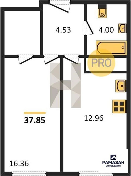 Продажа квартиры в новостройке, Казань, м. Проспект Победы, Рауиса ... - Фото 1