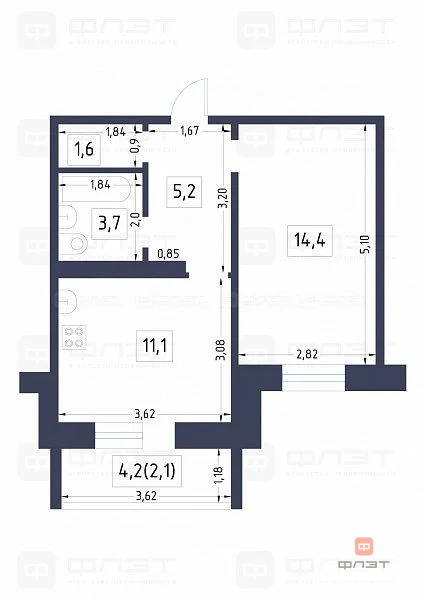 Продажа квартиры, Казань, Победы пр-кт. - Фото 26