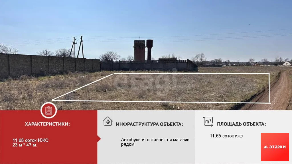 Продажа участка, Шелковичное, Сакский район, ул. Северная - Фото 0