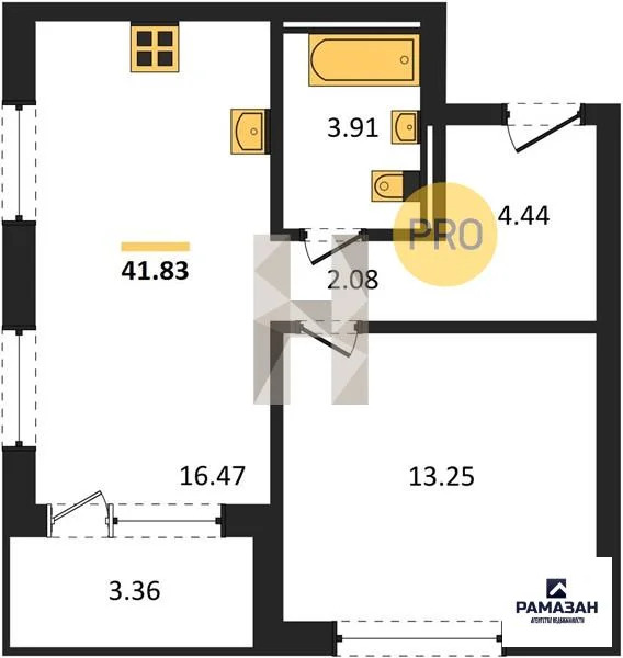 Продажа квартиры в новостройке, Казань, м. Козья слобода, ул. ... - Фото 1