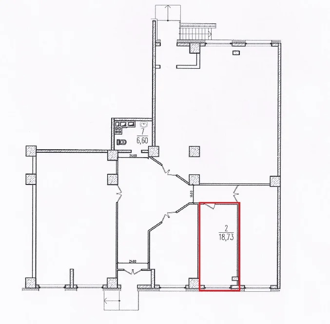 Аренда торгового помещения 18.73 м2 - Фото 3