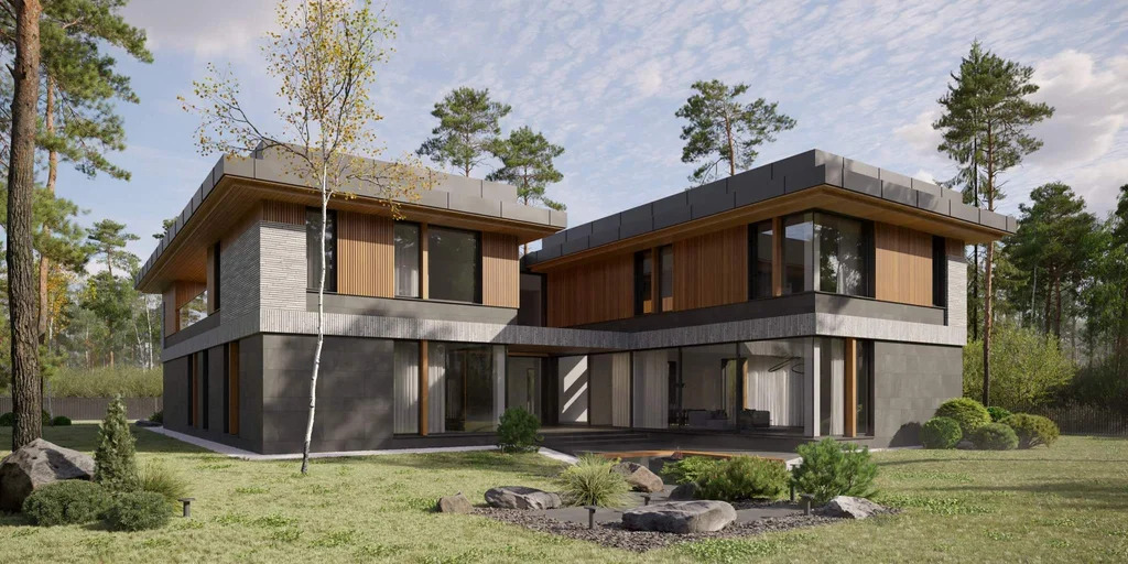 Продается 2-этажный коттедж, 640 м2 в Новогорске - Фото 1