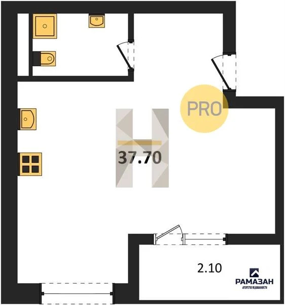 Продажа квартиры в новостройке, Казань, м. Суконная слобода, ул. ... - Фото 1