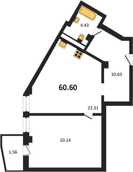Продажа квартиры в новостройке, Севастополь, ул. Летчиков - Фото 1