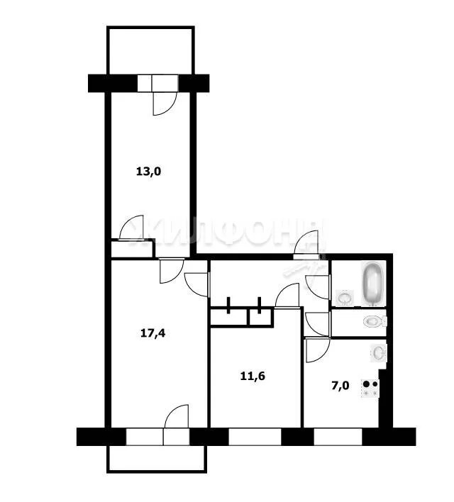 Продажа квартиры, Новосибирск, ул. Лесосечная - Фото 18