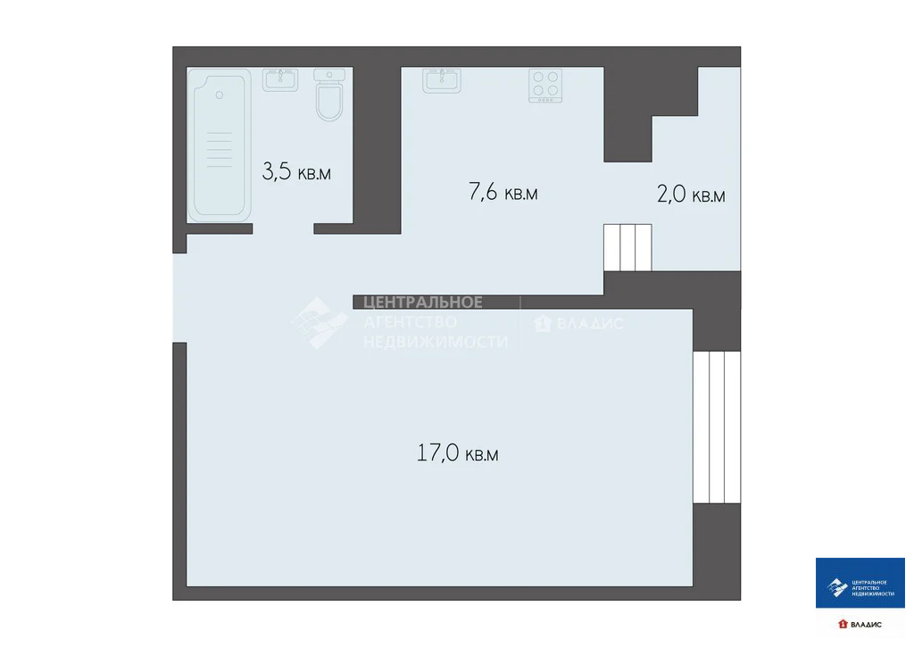 Продажа квартиры, Дядьково, Рязанский район, 2-й Бульварный проезд - Фото 14