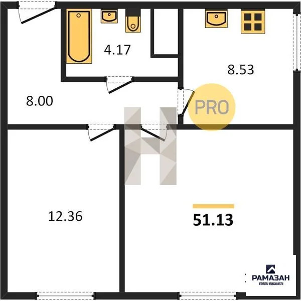 Продажа квартиры в новостройке, Казань, м. Проспект Победы, Рауиса ... - Фото 1