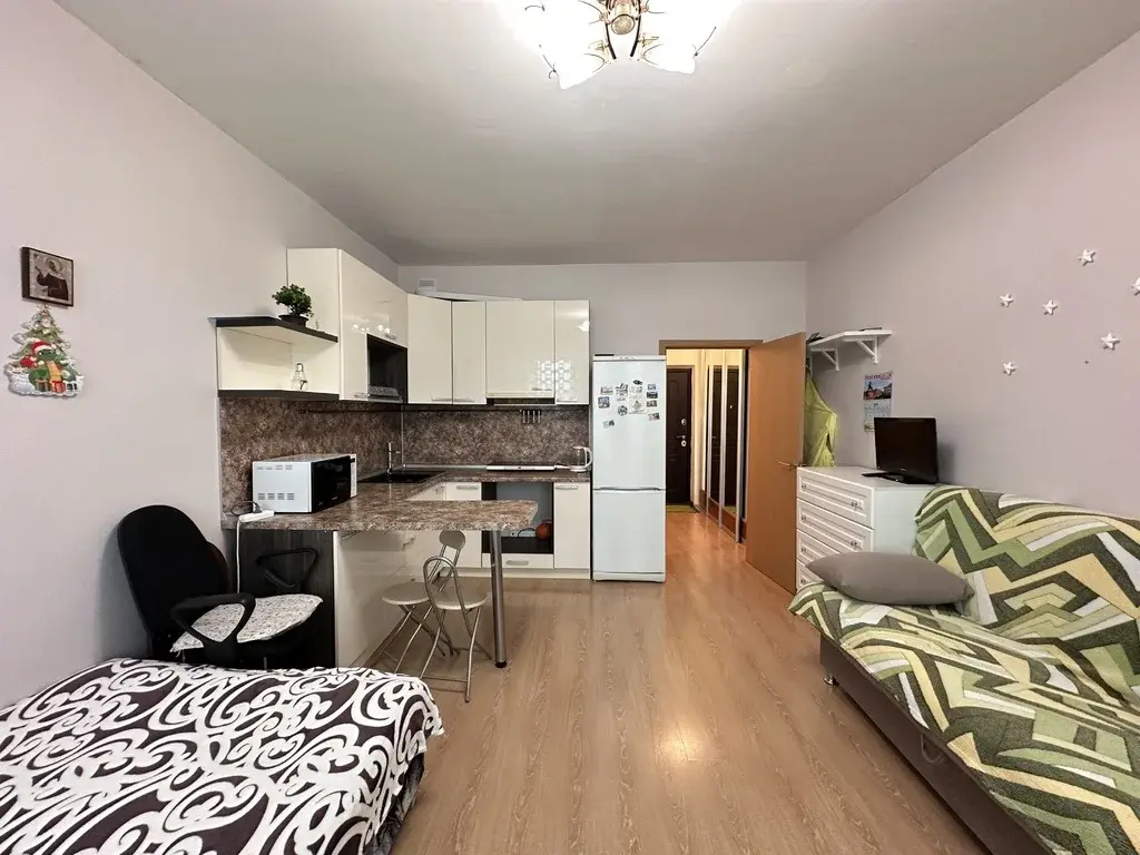 Квартира-студия, 26 м 13/22 этаж - Фото 11