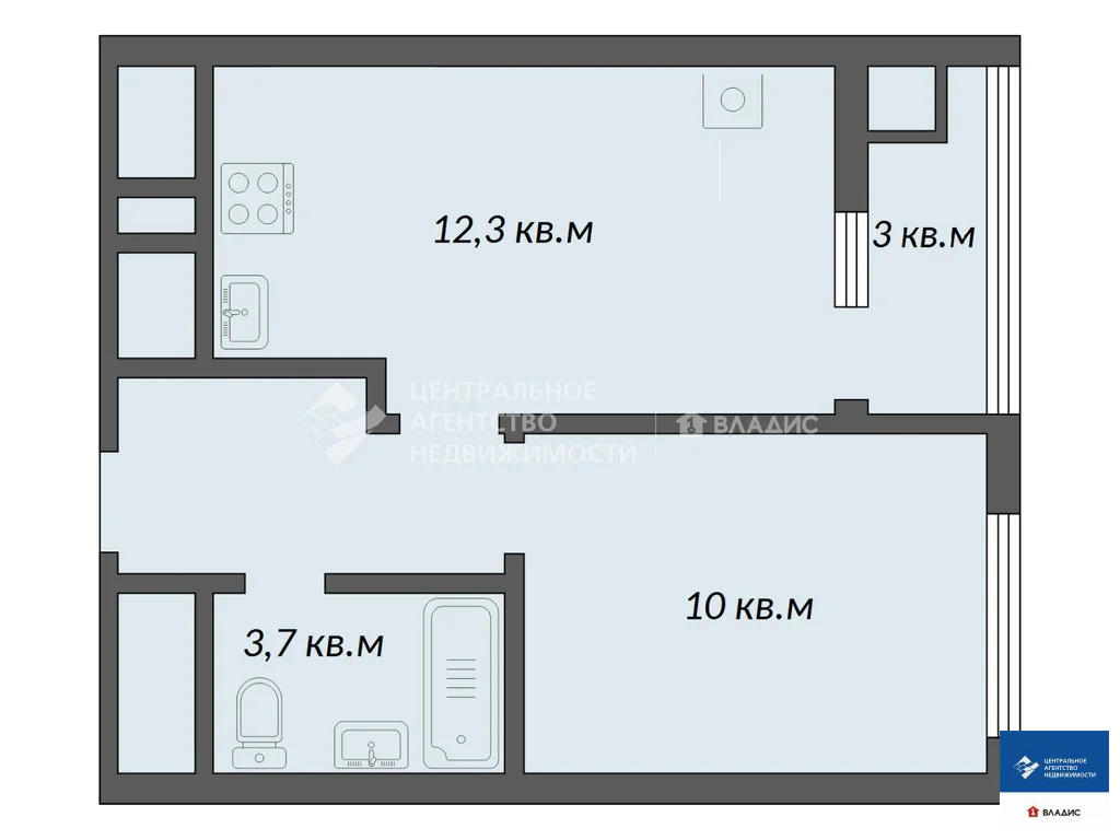 Продажа квартиры, Дядьково, Рязанский район, 1-й Бульварный проезд - Фото 18